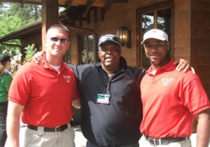 VIP Representatives with Golf Legend Lee Elder   
